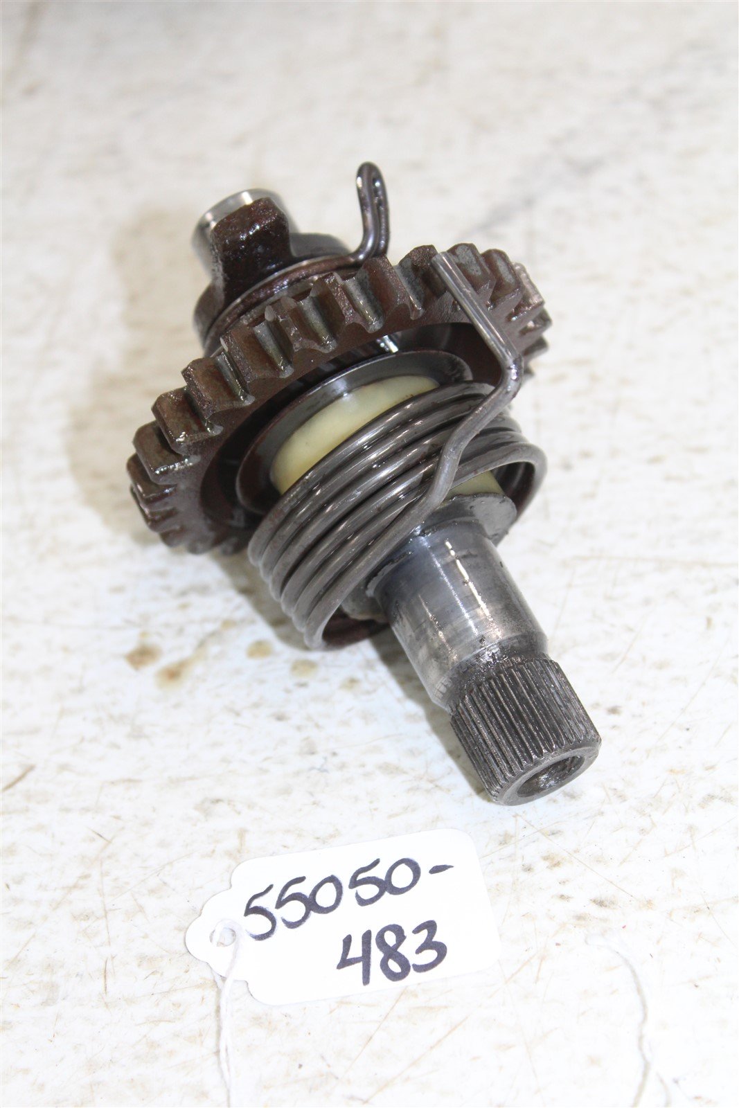 1990 Yamaha YZ 250WR Kick Start Shaft Spring Kicker Gear