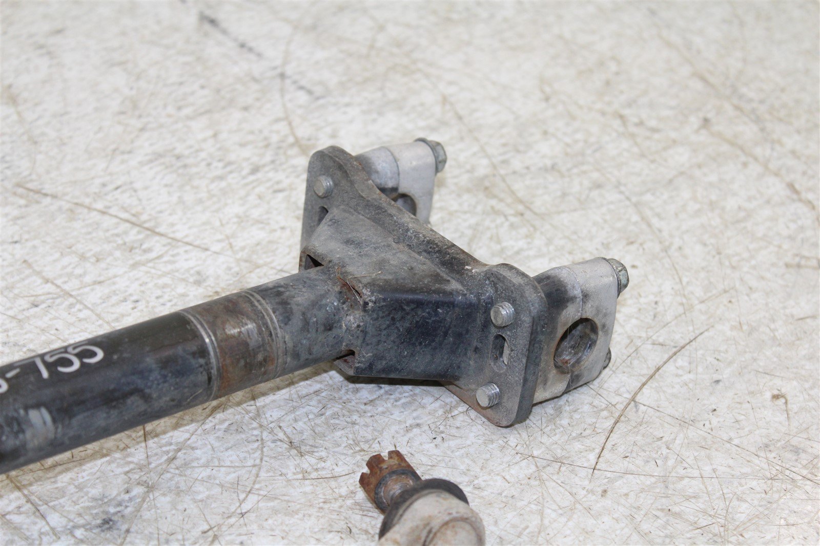 1993 Yamaha Big Bear 350 4x4 Steering Stem Shaft w/ Handlebar Mounts Tie Rods