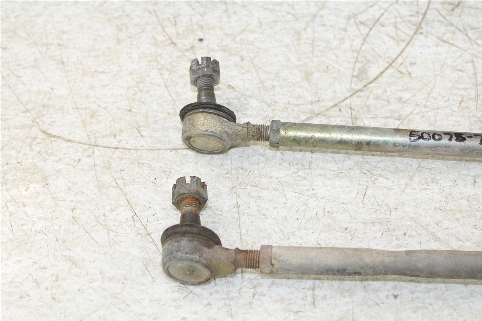 1993 Yamaha Big Bear 350 4x4 Steering Stem Shaft w/ Handlebar Mounts Tie Rods