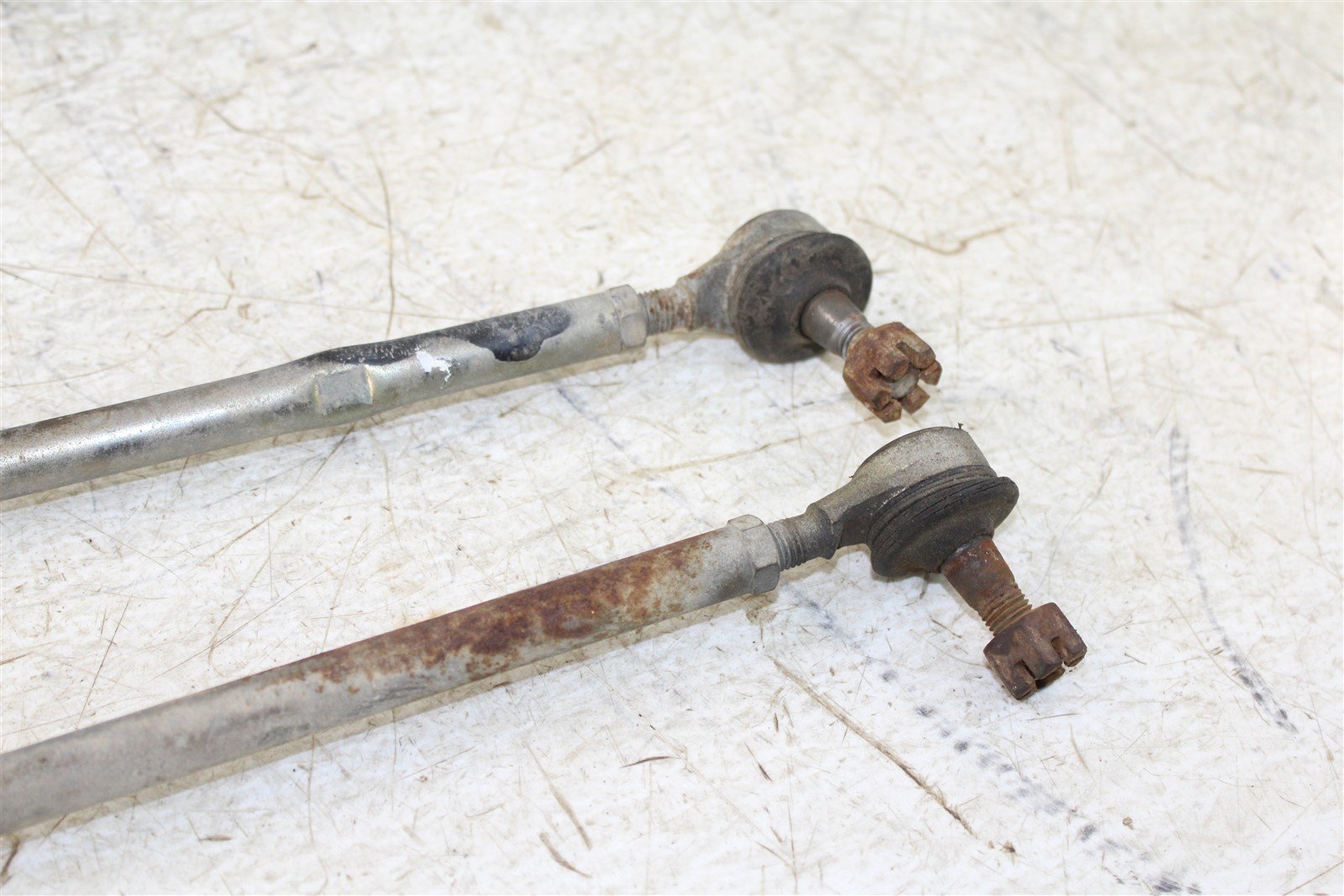 1993 Yamaha Big Bear 350 4x4 Steering Stem Shaft w/ Handlebar Mounts Tie Rods