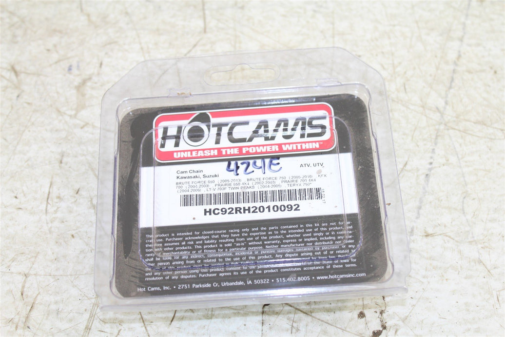 2012 Kawasaki KVF750 Brute Force 4x4i Cam Chain Hot Cams HC92RH2010092