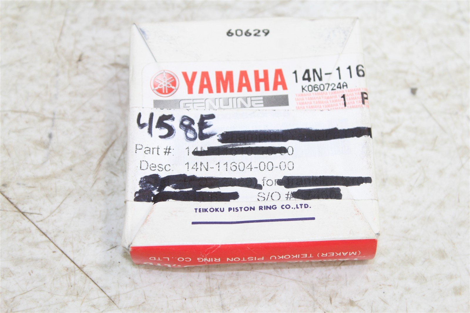 NOS Genuine Yamaha Piston Rings .25mm 2001-2005 PW80 NEW OEM 14N-11604-00