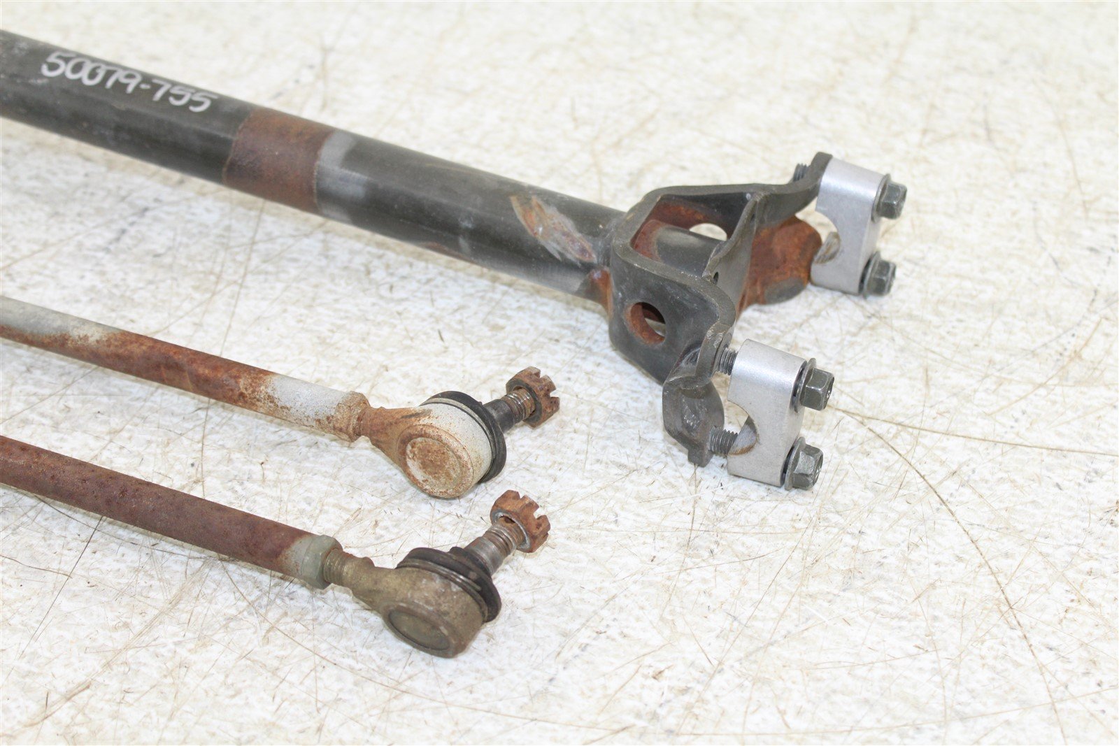 2003 Yamaha Grizzly 660 4x4 Steering Stem Shaft w/ Tie Rods