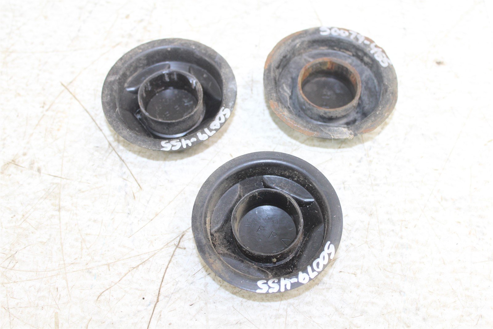 2003 Yamaha Grizzly 660 4x4 Hub Caps Front Rear