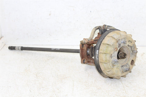 1987 Honda Fourtrax TRX 350 Front Right Brake Drum Backing Plate Hub Axle Knuckle