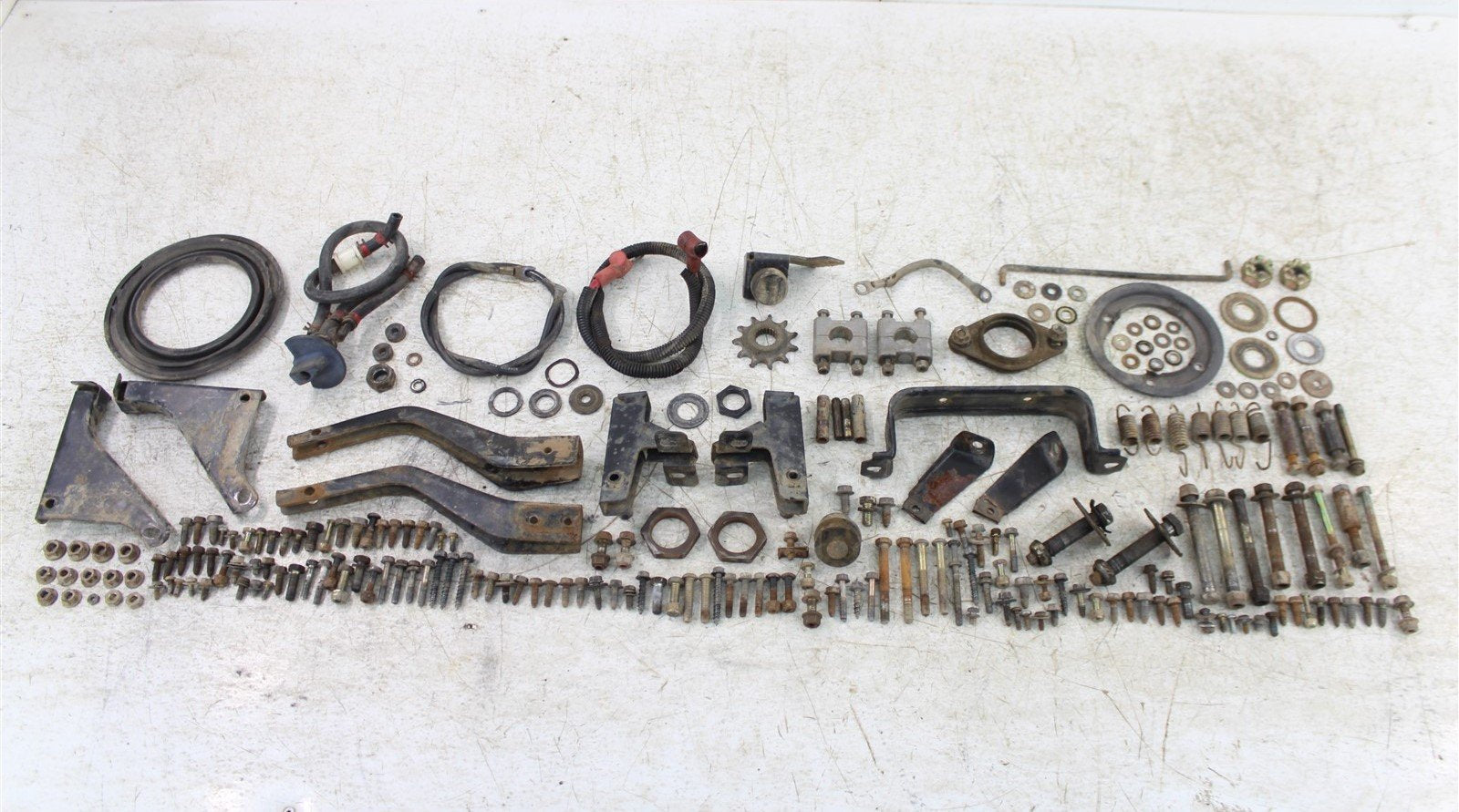1998 Polaris Xplorer 300 4x4 Chassis Bolt Kit Hardware Brackets Springs Petcock