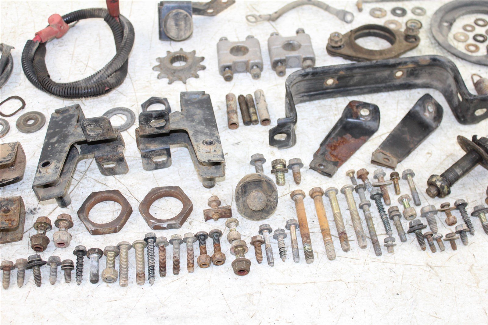 1998 Polaris Xplorer 300 4x4 Chassis Bolt Kit Hardware Brackets Springs Petcock