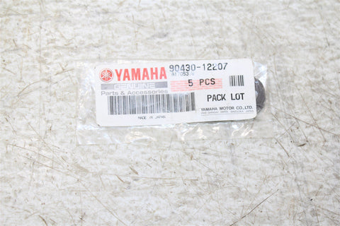 NOS Genuine Yamaha Oil Drain Plug Gasket 90430-12207-00 NEW OEM QTY4