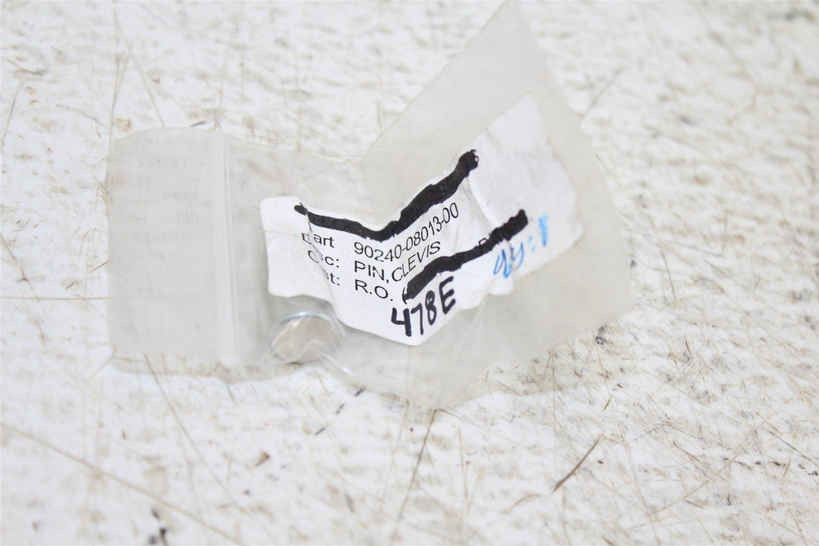 NOS Genuine Yamaha Clevis Pin XS 400 650 750 1100 TT500 MX100 NEW 90240-08013-00