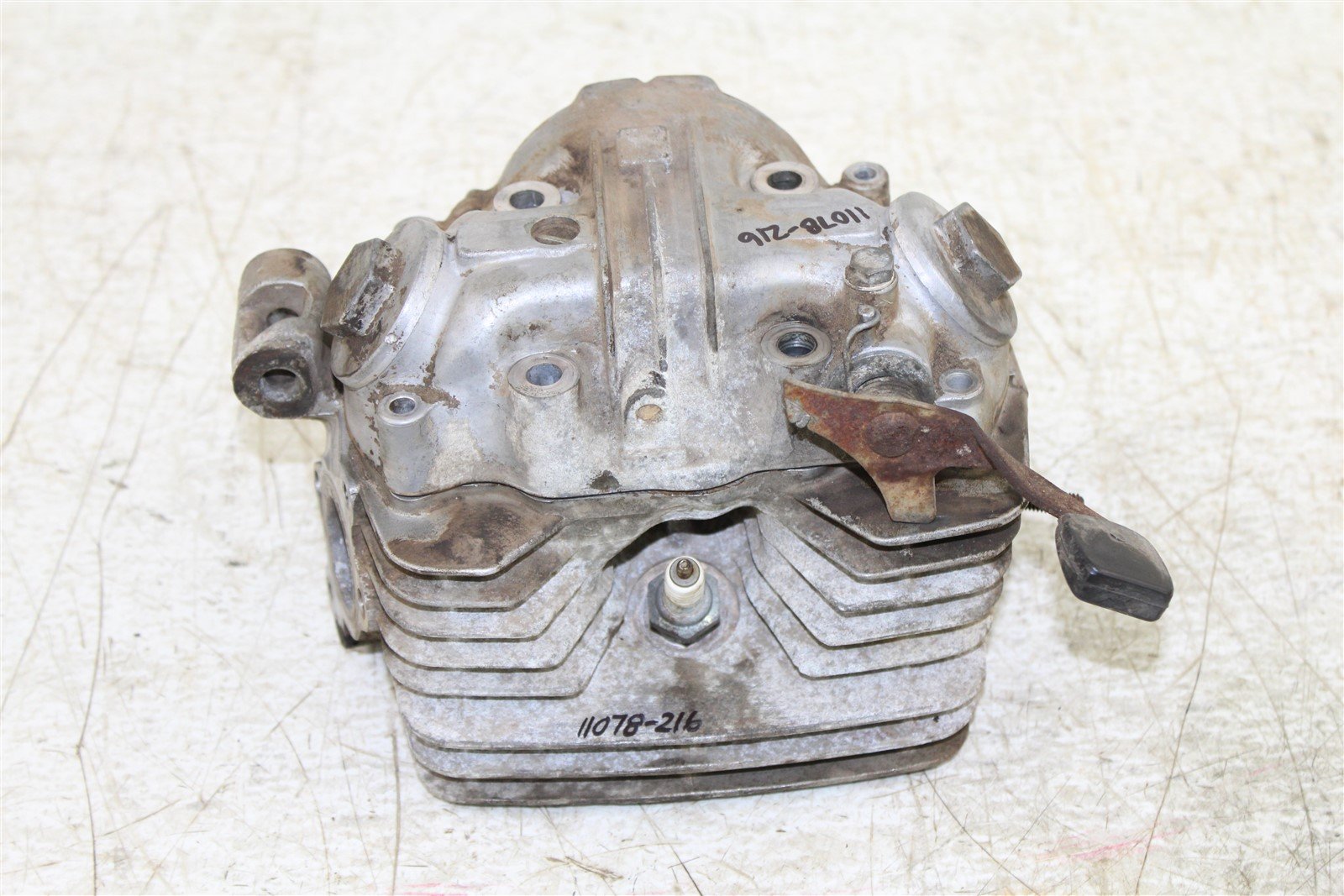 1984 Honda Fourtrax TRX 200 Cylinder Head Valve Cover Rocker Arms Intake Exhaust