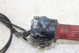 1981 Kawasaki KZ 750 Throttle Housing Tube w/ Cable Right Handle Switch Button