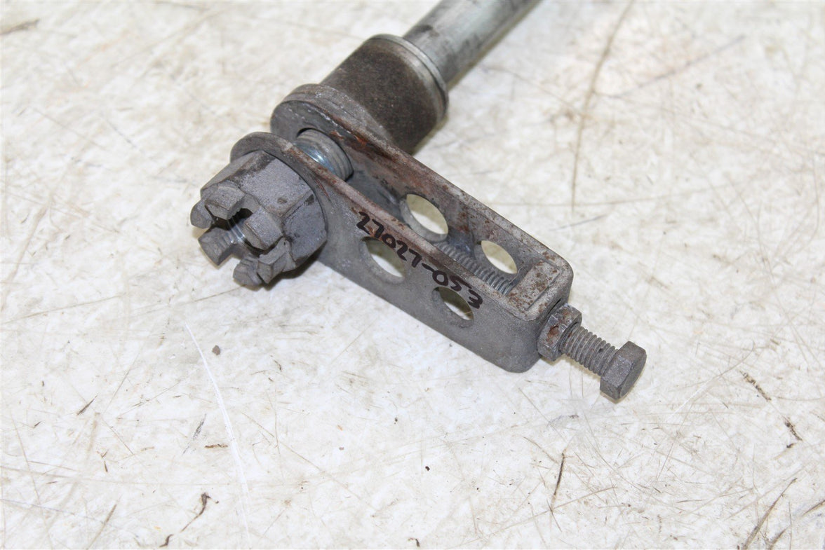 1981 Kawasaki KZ 750 Rear Axle Nut Wheel Spacers Chain Adjusters