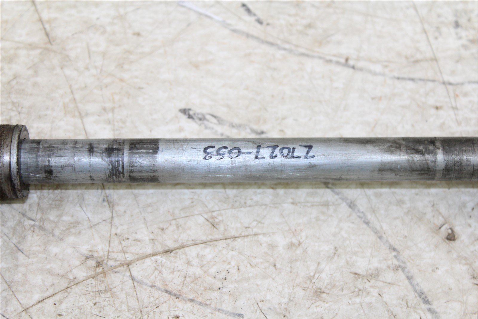 1981 Kawasaki KZ 750 Rear Axle Nut Wheel Spacers Chain Adjusters