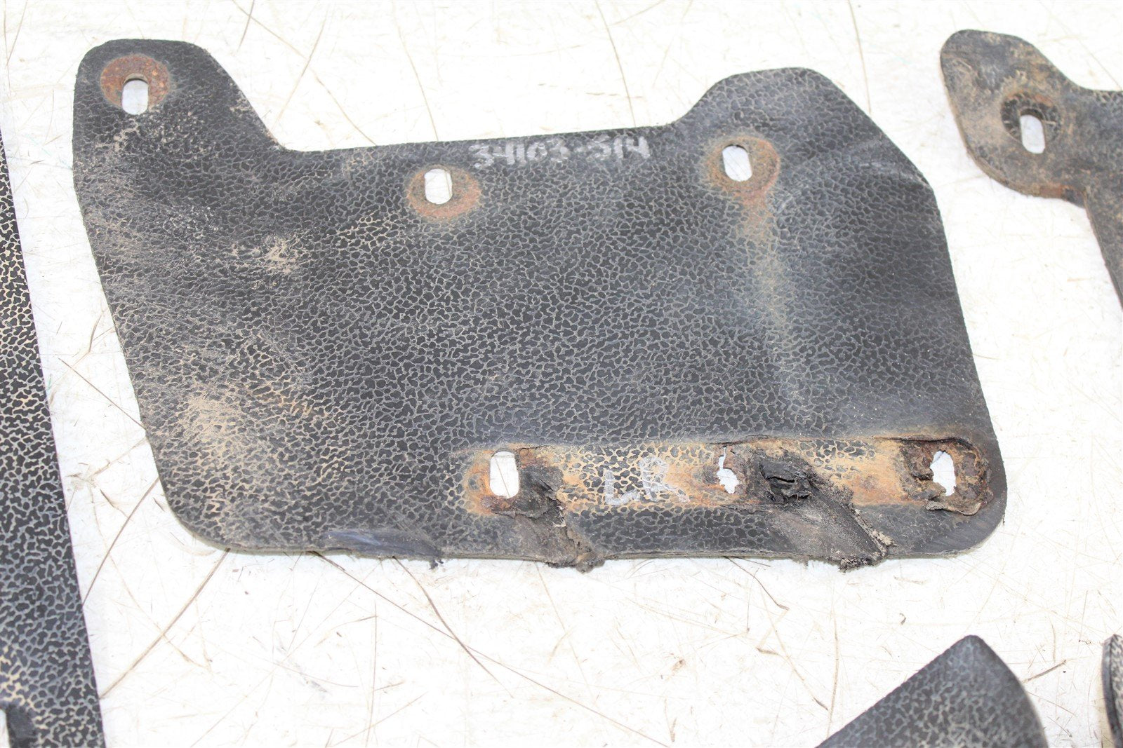 1995 Polaris Trail Boss 250 Mud Flaps Kick Plates Shields Front Rear