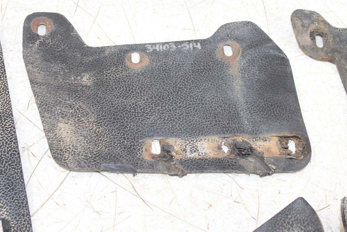 1995 Polaris Trail Boss 250 Mud Flaps Kick Plates Shields Front Rear