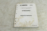 2008 Yamaha Raptor 250 YFM250RX Owners Service Repair Manual LIT-11616-21-22