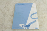 2002 Genuine OEM Yamaha TTR125 PC / LWPC Owners Service Repair Shop Manual Book