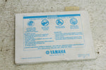 2002 Yamaha RAPTOR YFM660 YFM660RP ATV OEM Owners Manual