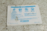 2001 Yamaha RAPTOR YFM660 YFM660RN ATV OEM Owners Manual