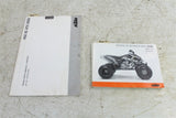 2009 KTM 450 XC ATV Owners Manual Spanish Manual De Instrucciones Spare Part