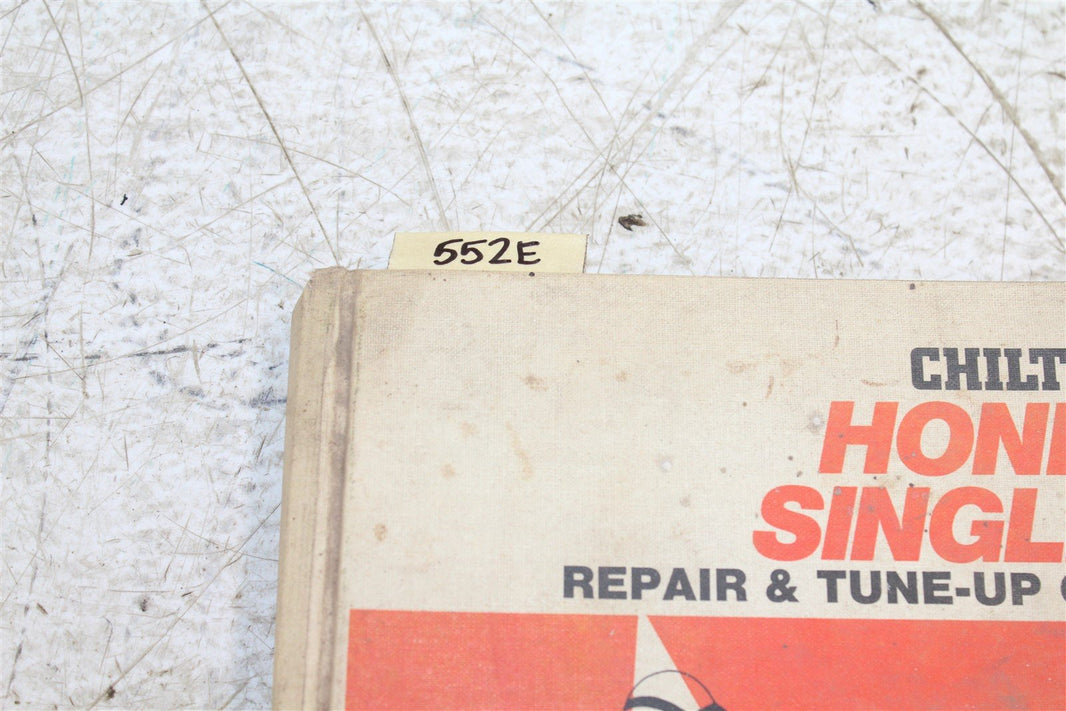 Vintage Chilton’s 1963-1972 Honda OHC Single Cylinder Repair & Tune Up Manual