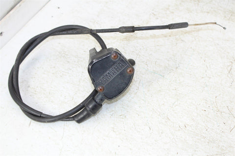 2000 Yamaha Bear Tracker 250 2x4 Throttle Lever Housing w/ Cable