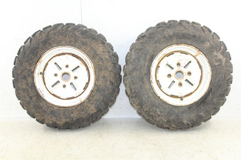 1990 Yamaha Big Bear 350 4x4 Front Wheel Set Rims