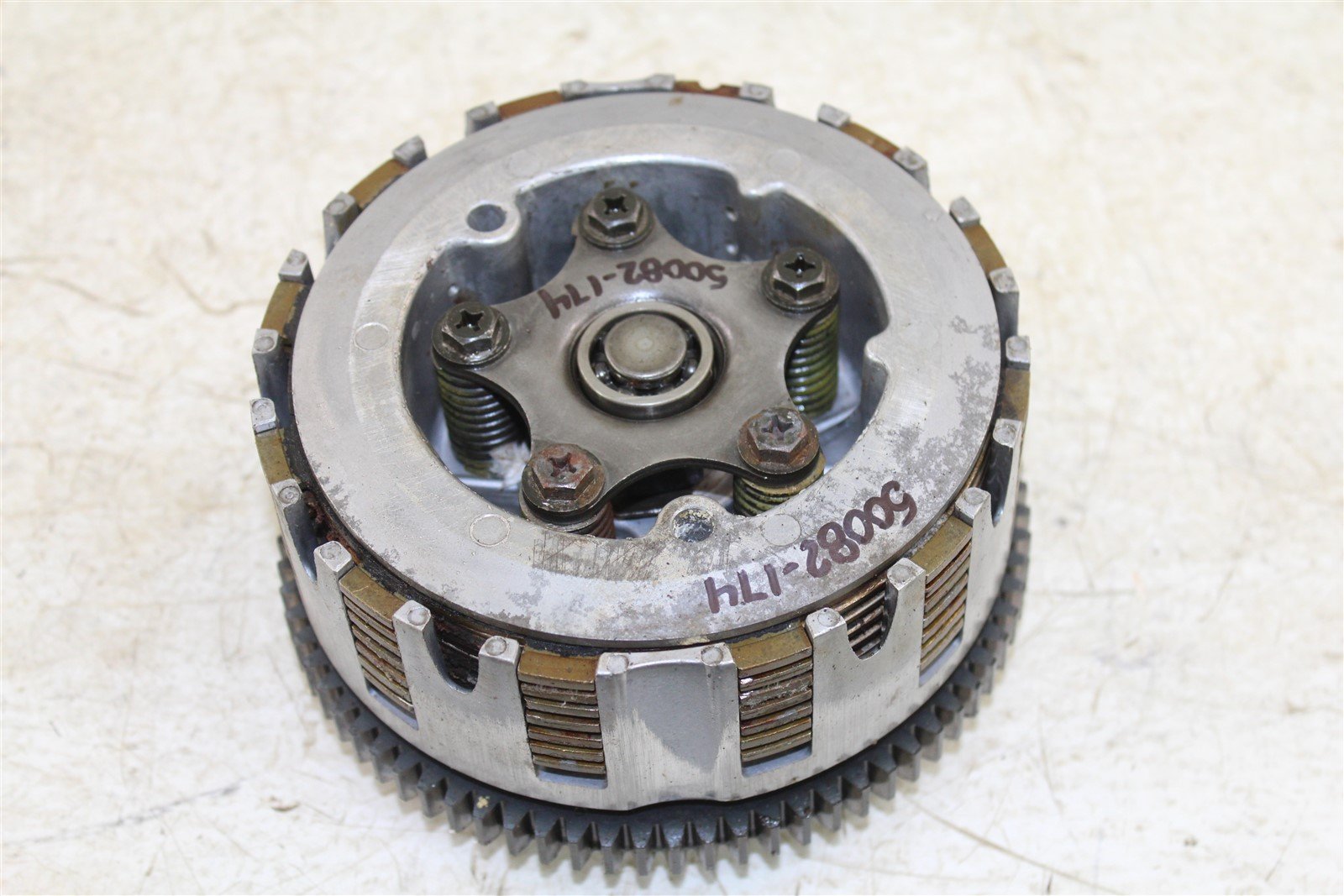 1990 Yamaha Big Bear 350 4x4 Clutch Basket Inner Hub Pressure Plate
