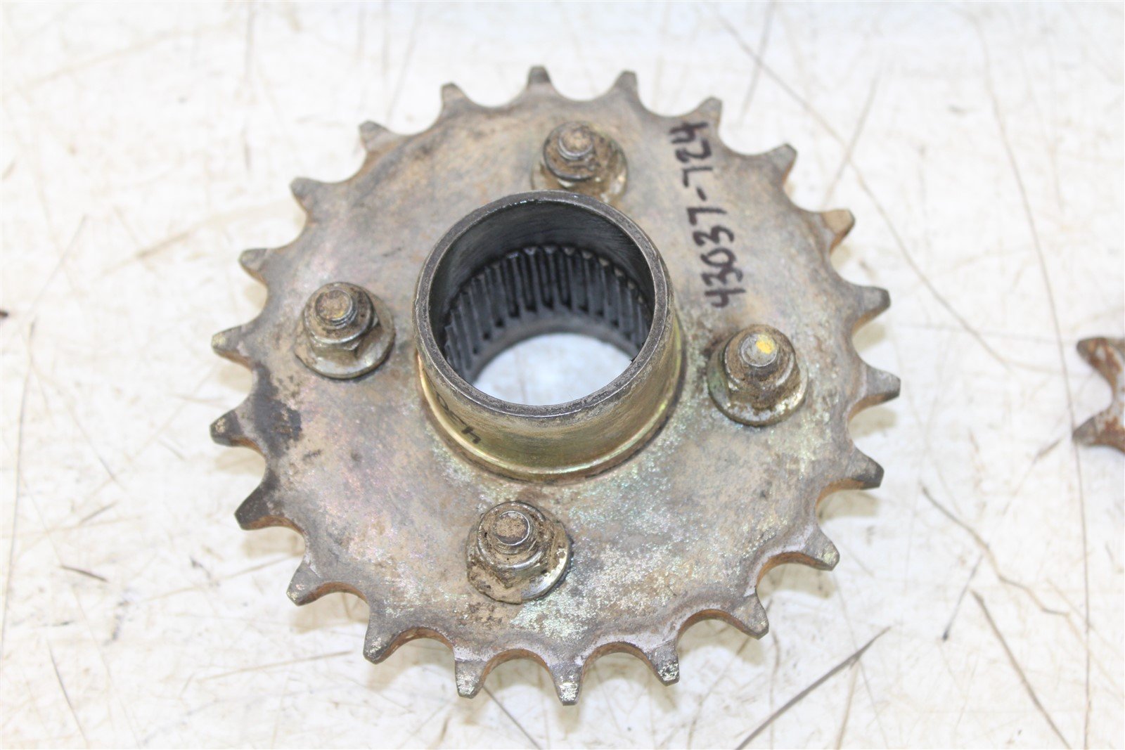 1999 Suzuki Quadsport LT 80 Front & Rear Sprocket w/ Guard Cover