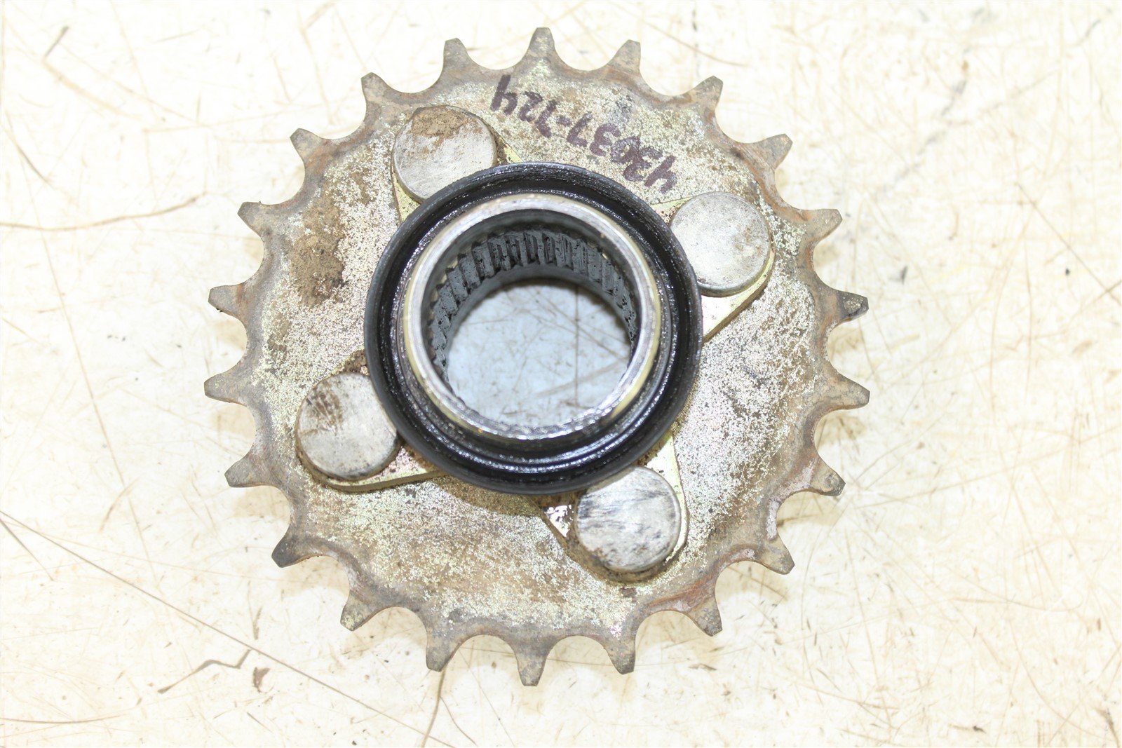 1999 Suzuki Quadsport LT 80 Front & Rear Sprocket w/ Guard Cover
