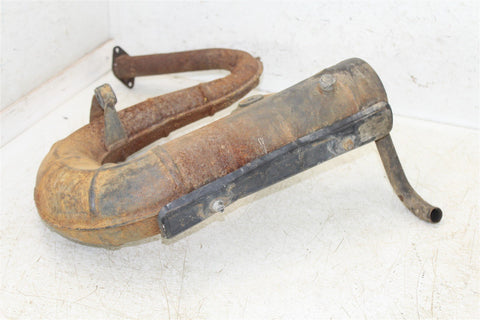 1999 Suzuki Quadsport LT 80 Exhaust Head Pipe Silencer Muffler