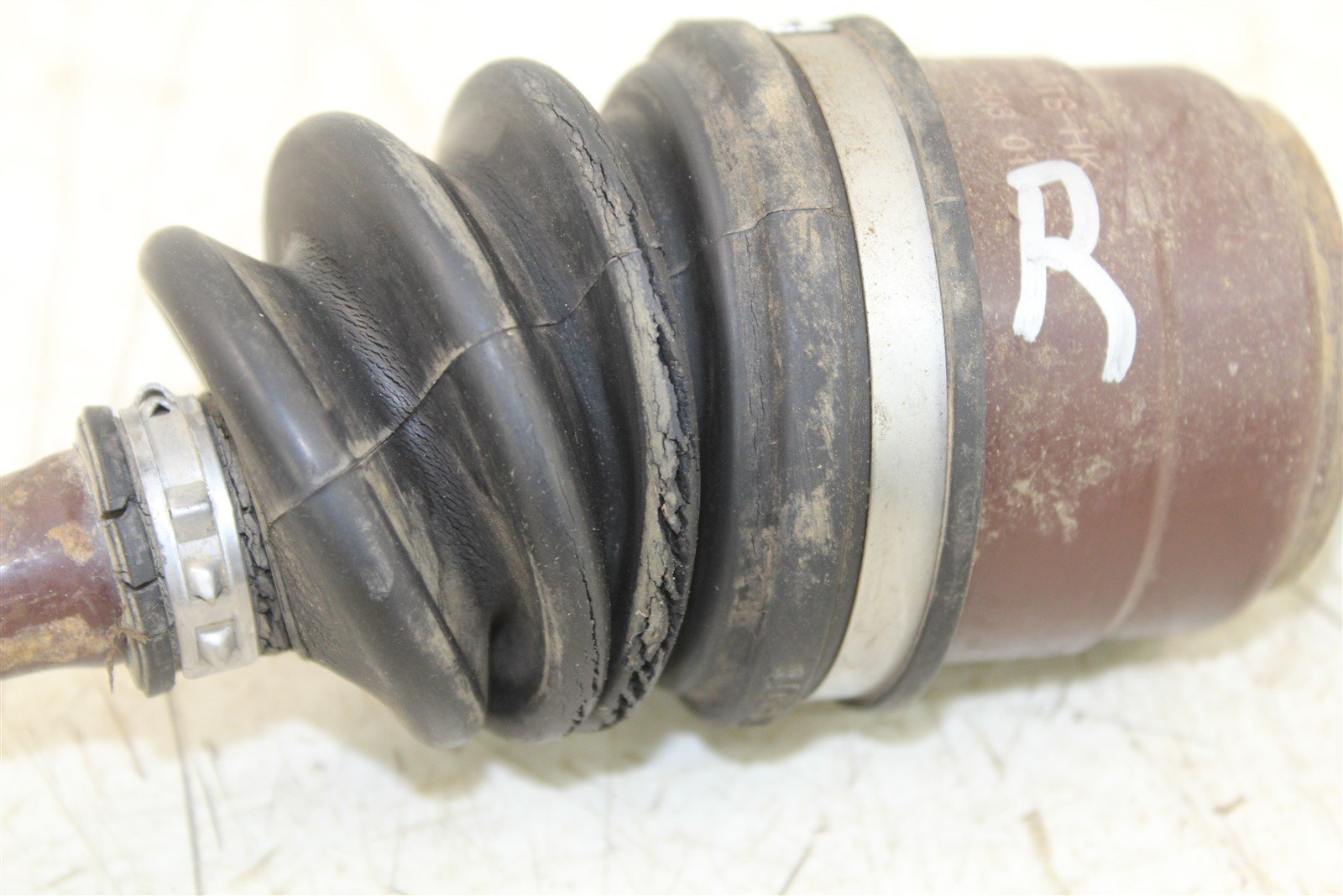 2006 Kawasaki Brute Force 650 4x4 Right Front CV Axle Boot Straight