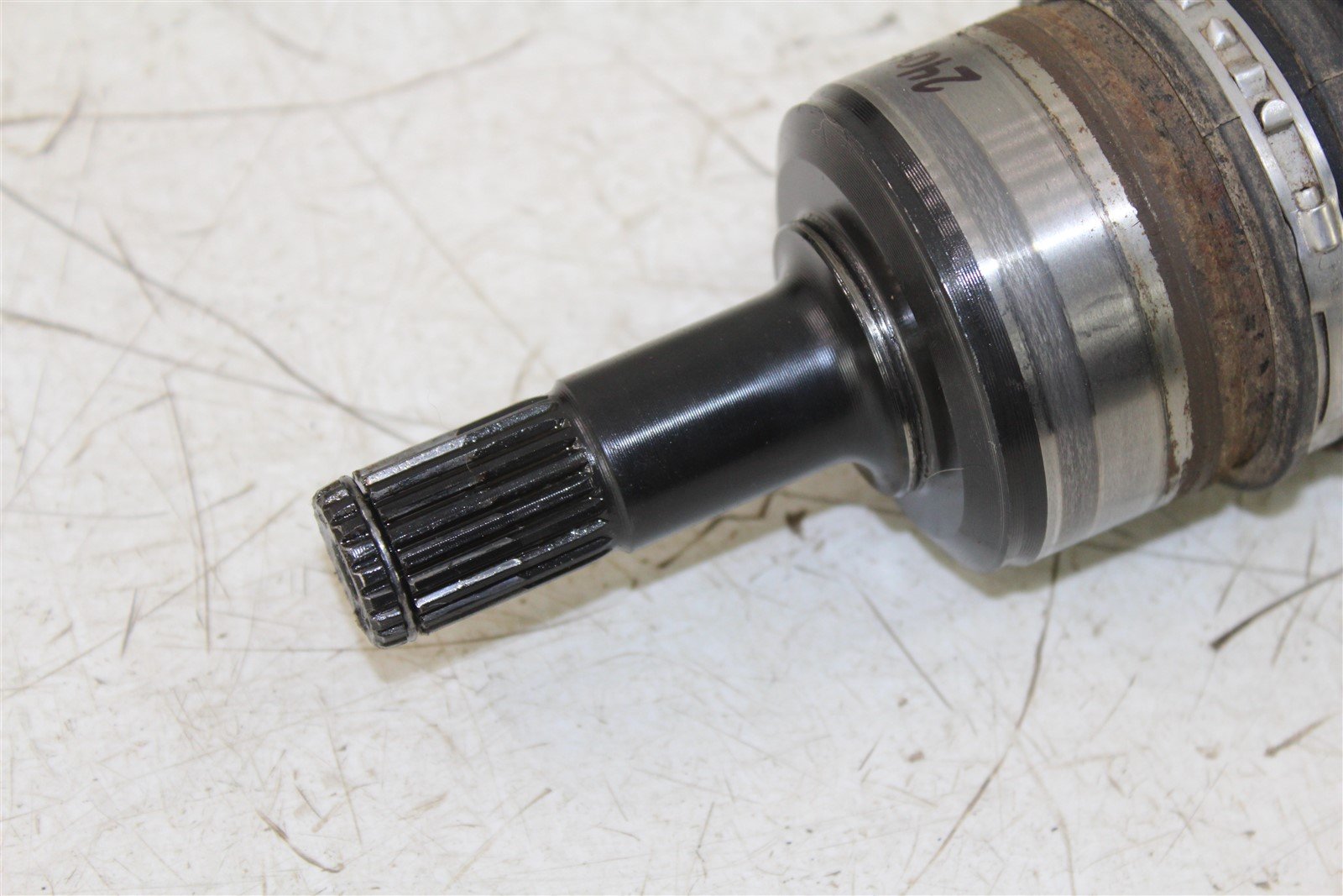 2006 Kawasaki Brute Force 650 4x4 Left Front CV Axle Boot Straight