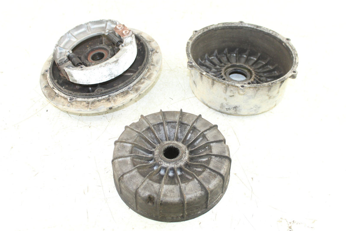 1987 Honda Fourtrax TRX 350 Rear Brake Drum w/ Backing Plate Panel Hub Cover