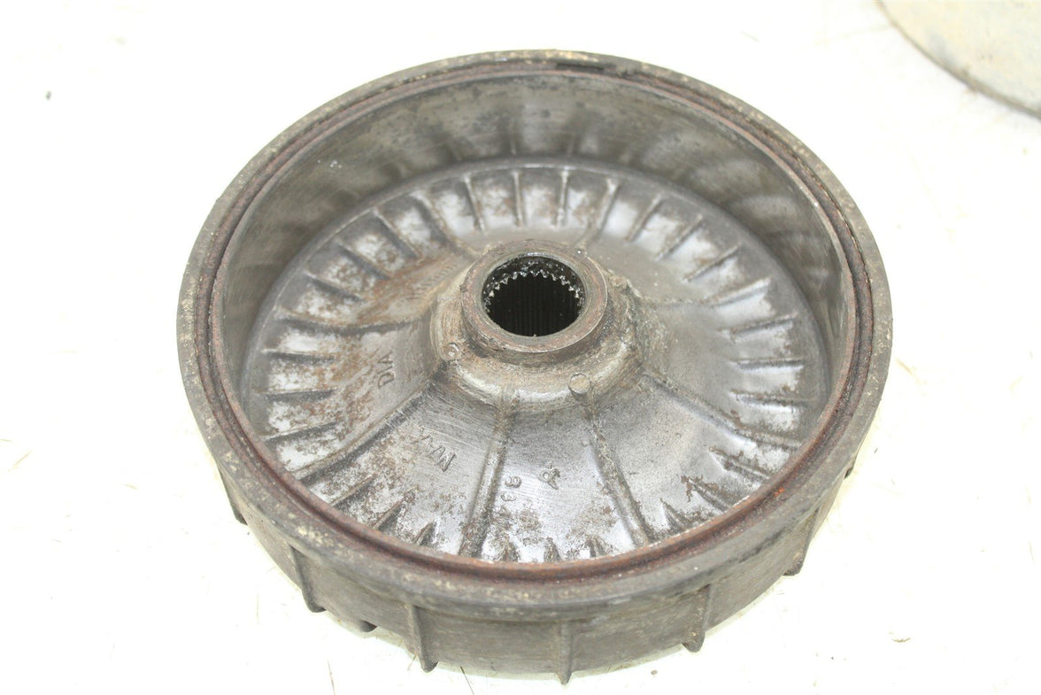 1987 Honda Fourtrax TRX 350 Rear Brake Drum w/ Backing Plate Panel Hub Cover