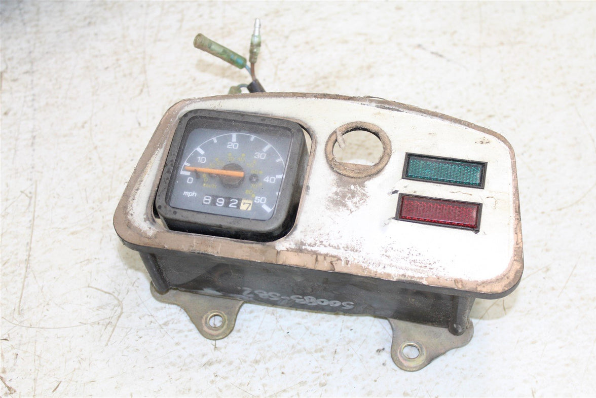 1990 Yamaha Moto 4 250 Speedometer Speedo Instrument Gauge Indicator Lights