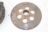 1990 Yamaha Moto 4 250 Rear Brake Rotor Disc w/ Guard Shield Housing