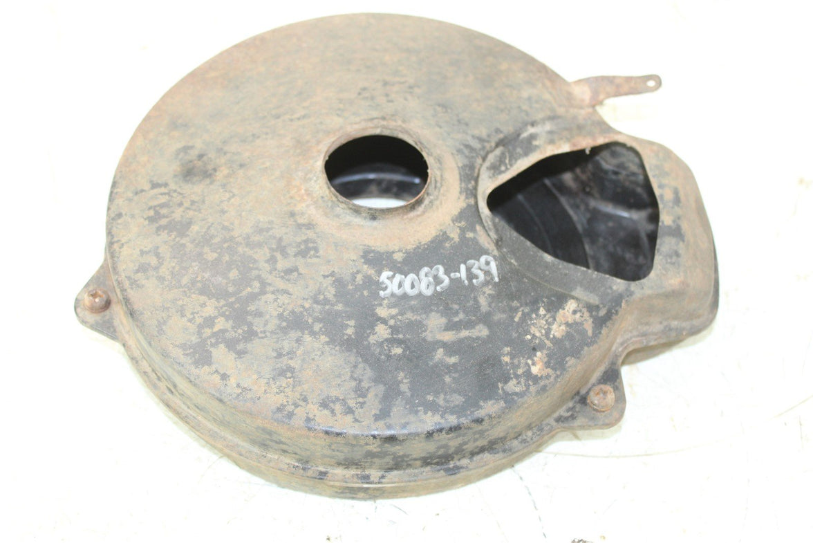 1990 Yamaha Moto 4 250 Rear Brake Rotor Disc w/ Guard Shield Housing