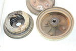 1990 Yamaha Moto 4 250 Front Brake Drums Backing Plates Panels Hubs