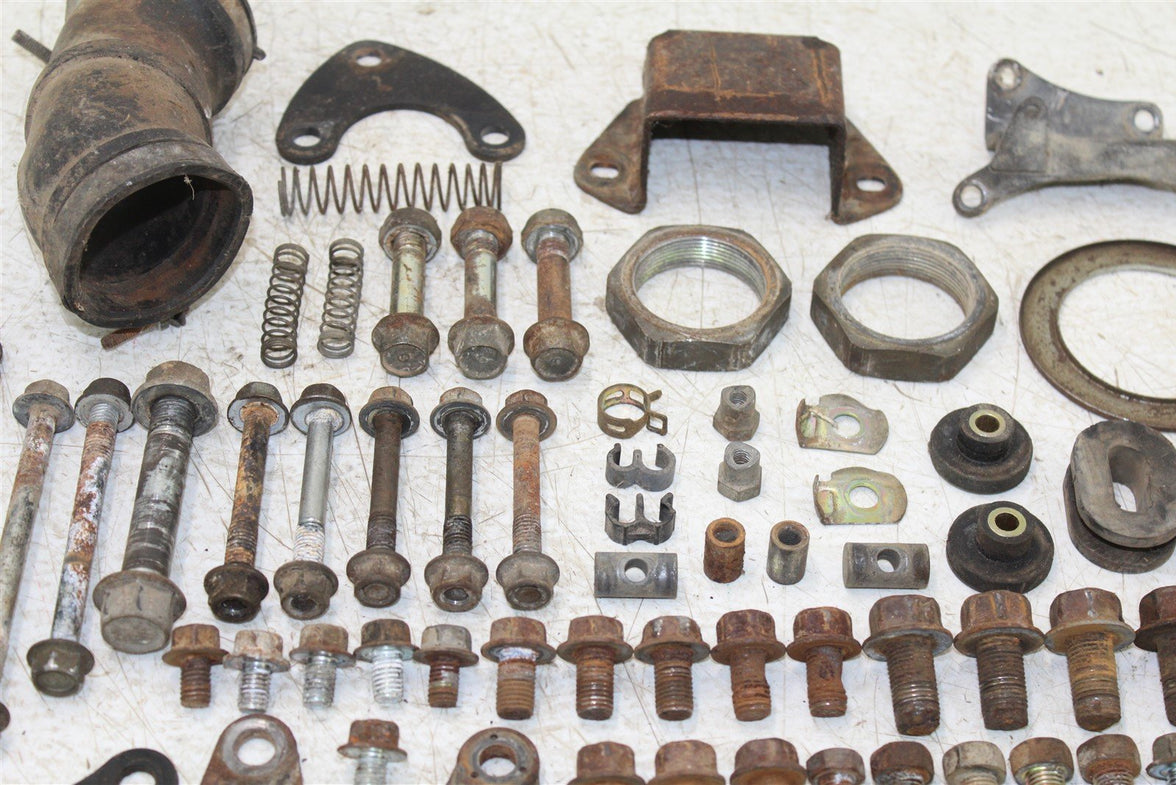 1990 Yamaha Moto 4 250 Chassis Bolt Kit Hardware Engine Mounts Wire Bracket