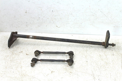 1986 Suzuki Quadrunner LT 125 Steering Stem Shaft w/ Tie Rods
