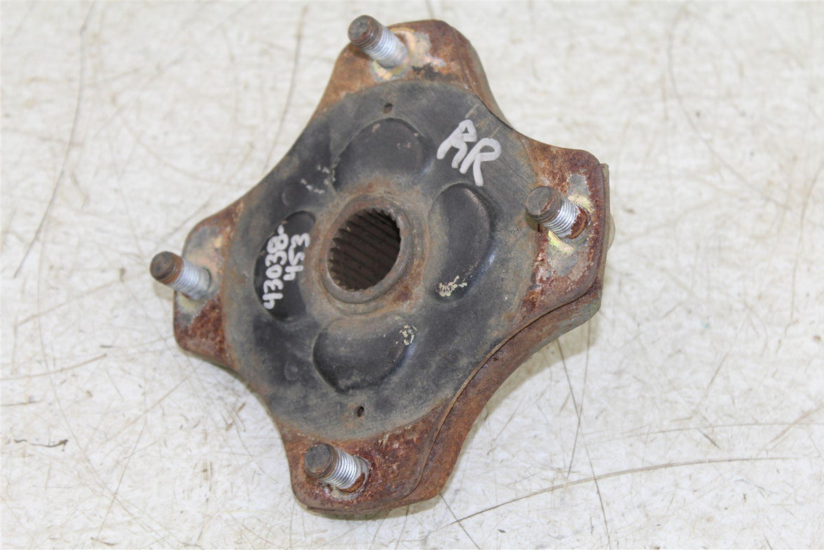 1986 Suzuki Quadrunner LT 125 Right Rear Hub Wheel Mounts