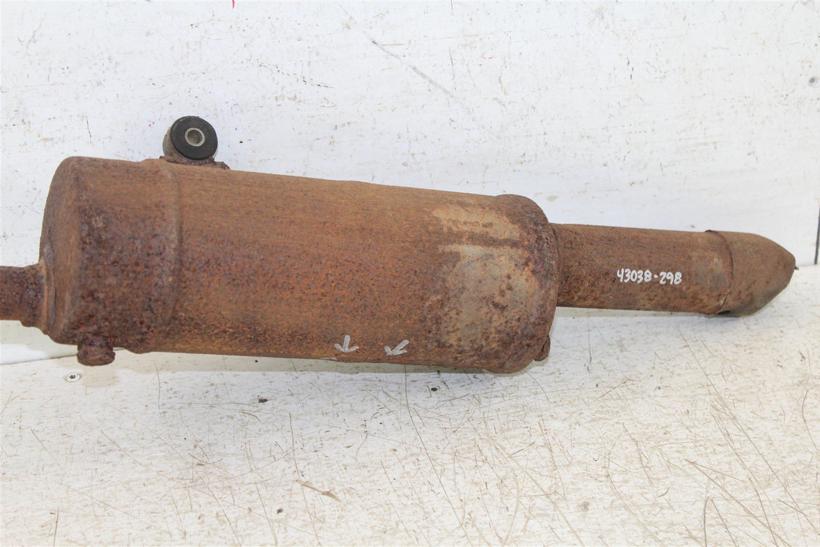 1986 Suzuki Quadrunner LT 125 Exhaust Head Pipe Silencer Muffler