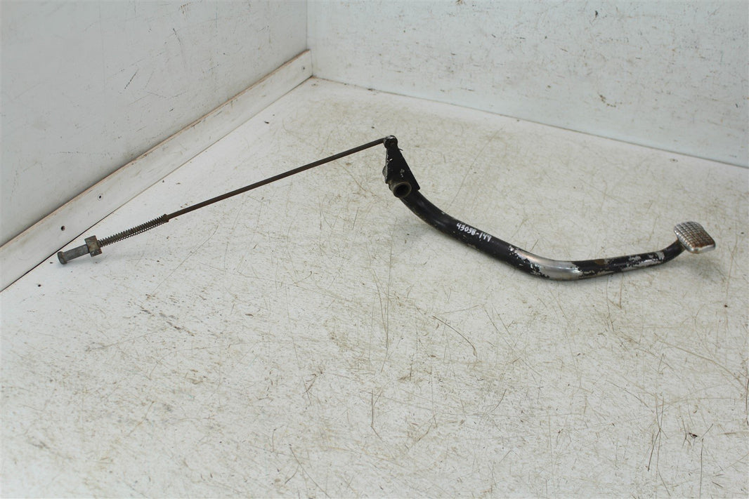 1986 Suzuki Quadrunner LT 125 Rear Brake Pedal w/ Push Rod