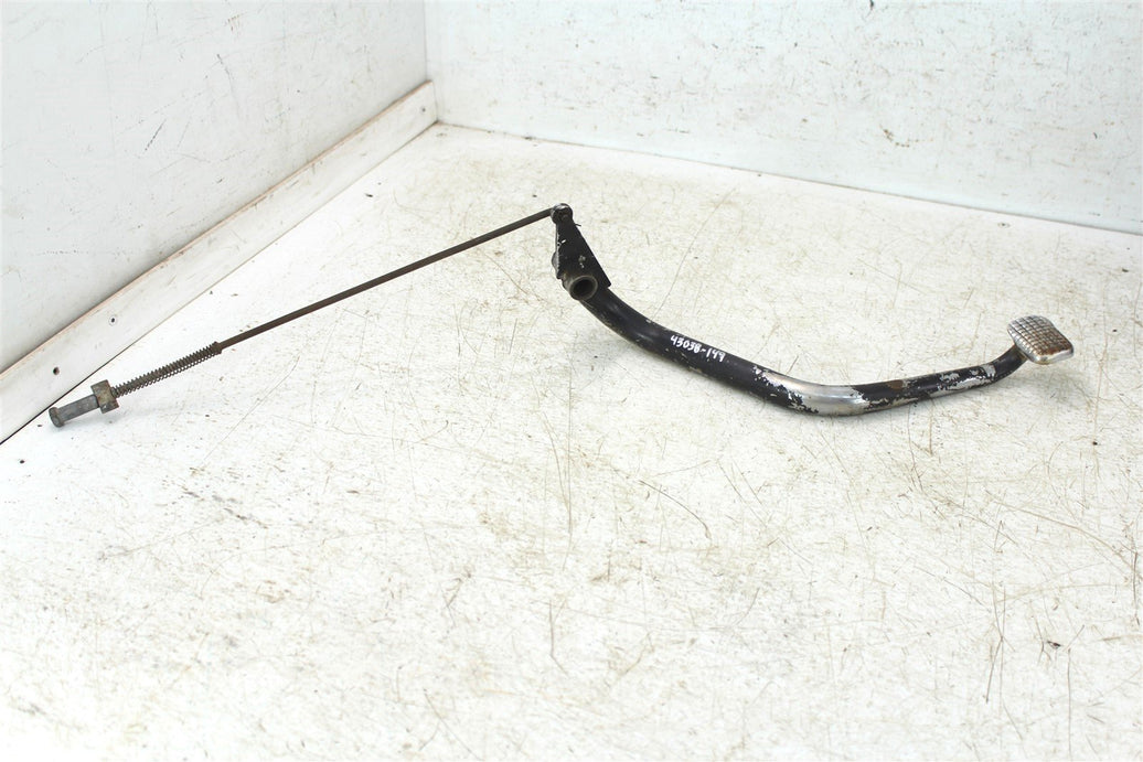 1986 Suzuki Quadrunner LT 125 Rear Brake Pedal w/ Push Rod