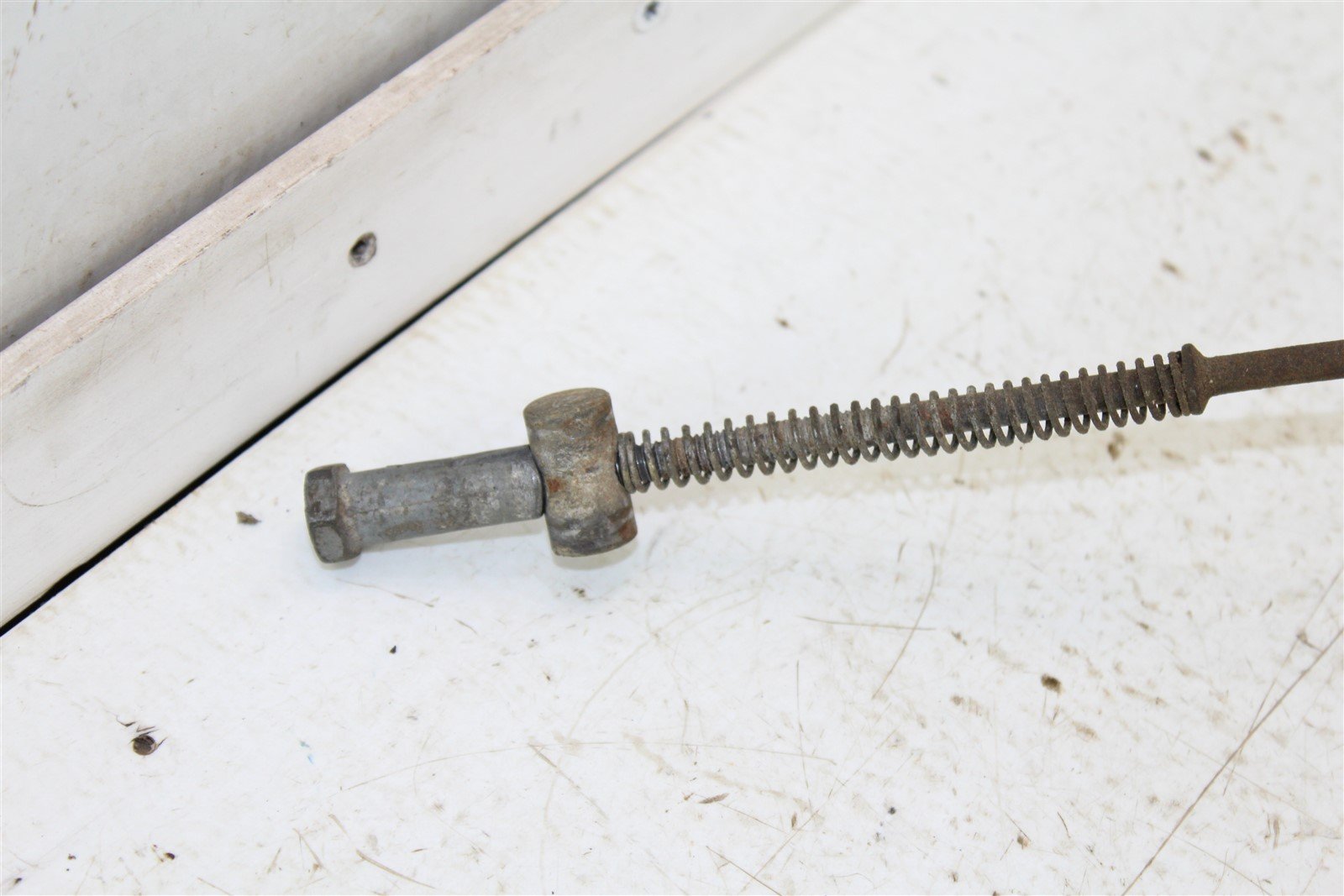 1986 Suzuki Quadrunner LT 125 Rear Brake Pedal w/ Push Rod