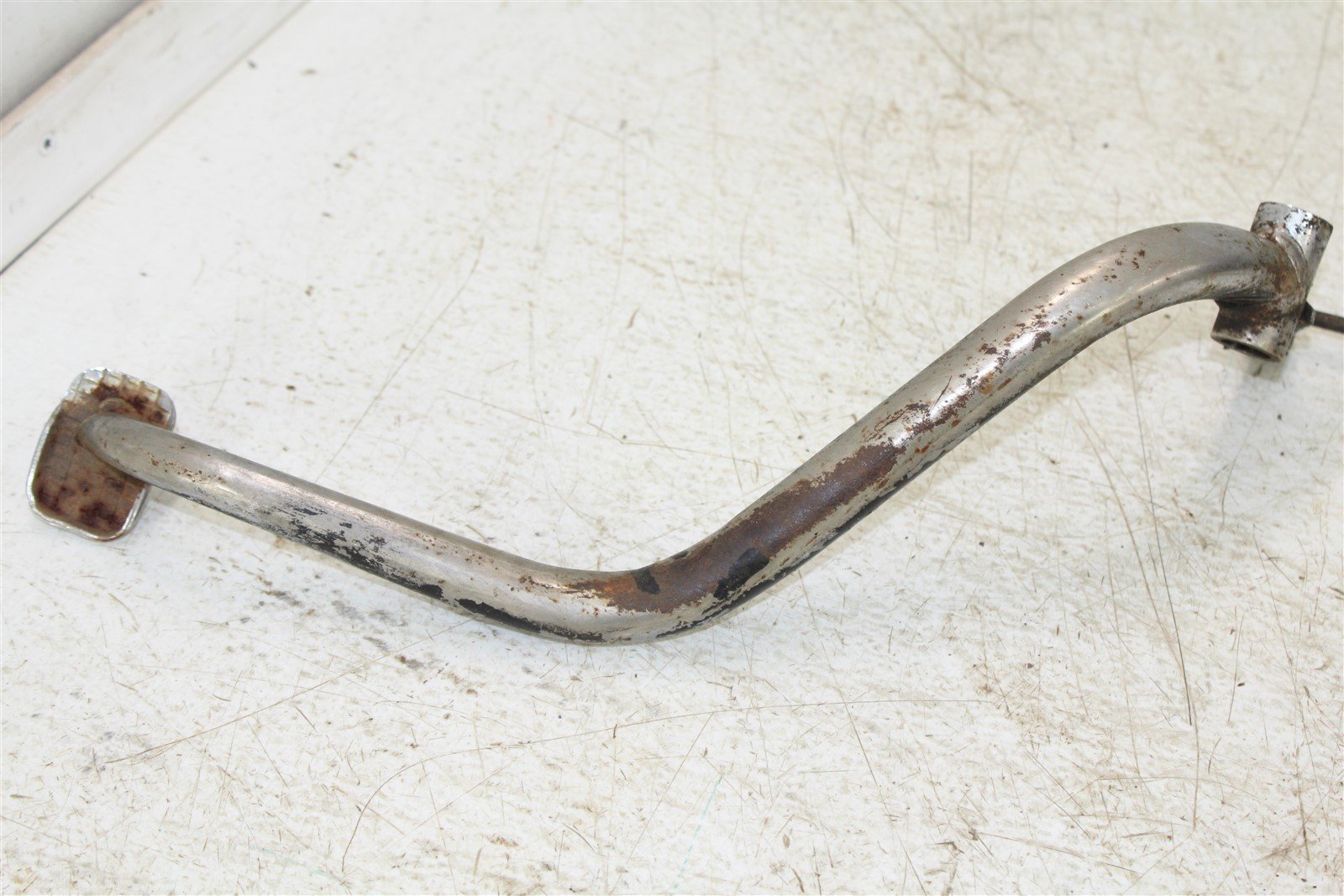 1986 Suzuki Quadrunner LT 125 Rear Brake Pedal w/ Push Rod
