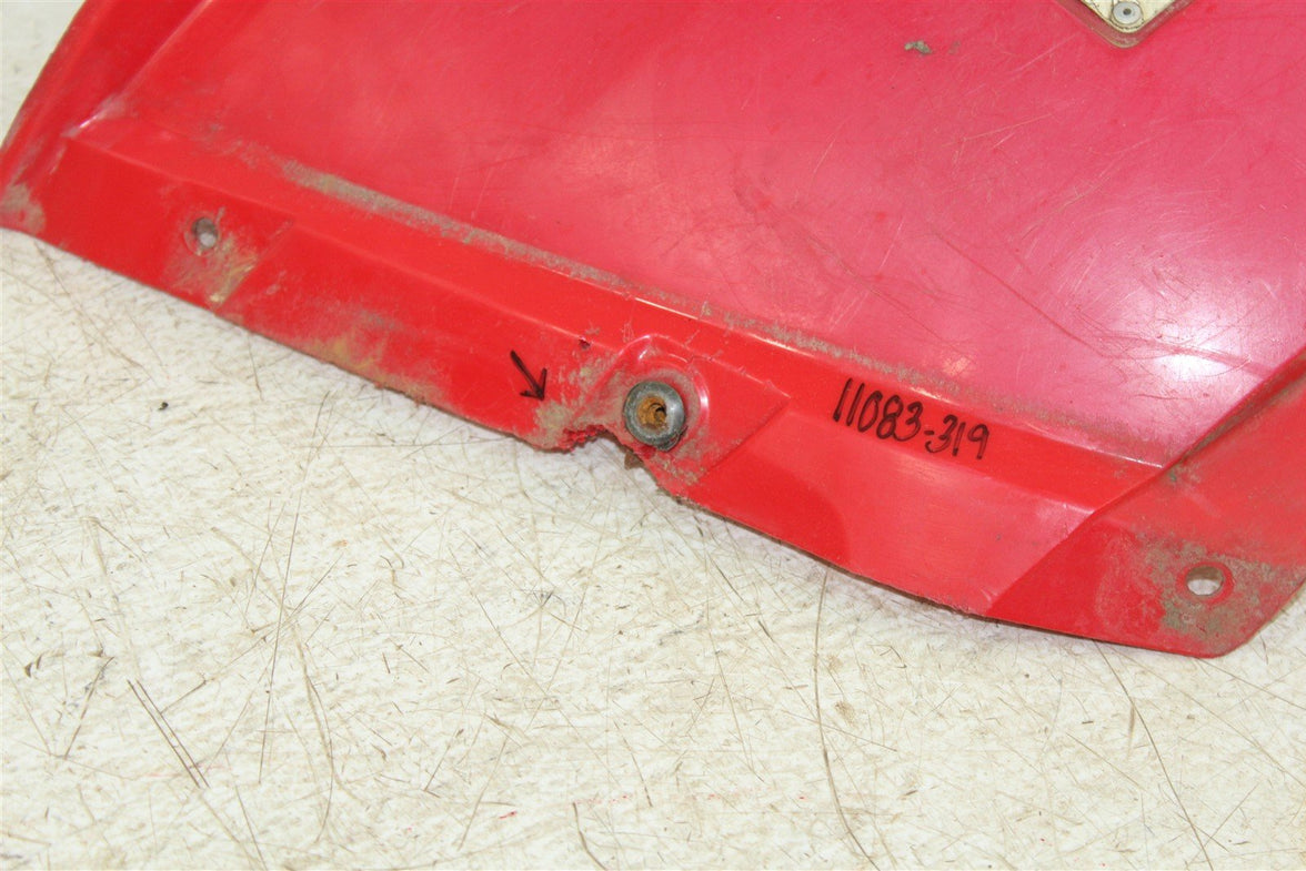 2007 Honda Rincon TRX 680 Rear Left Fender Plastic