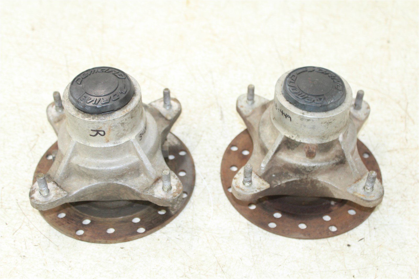1987 Polaris Trail Boss 250 4X4 Front Hubs Brake Rotors