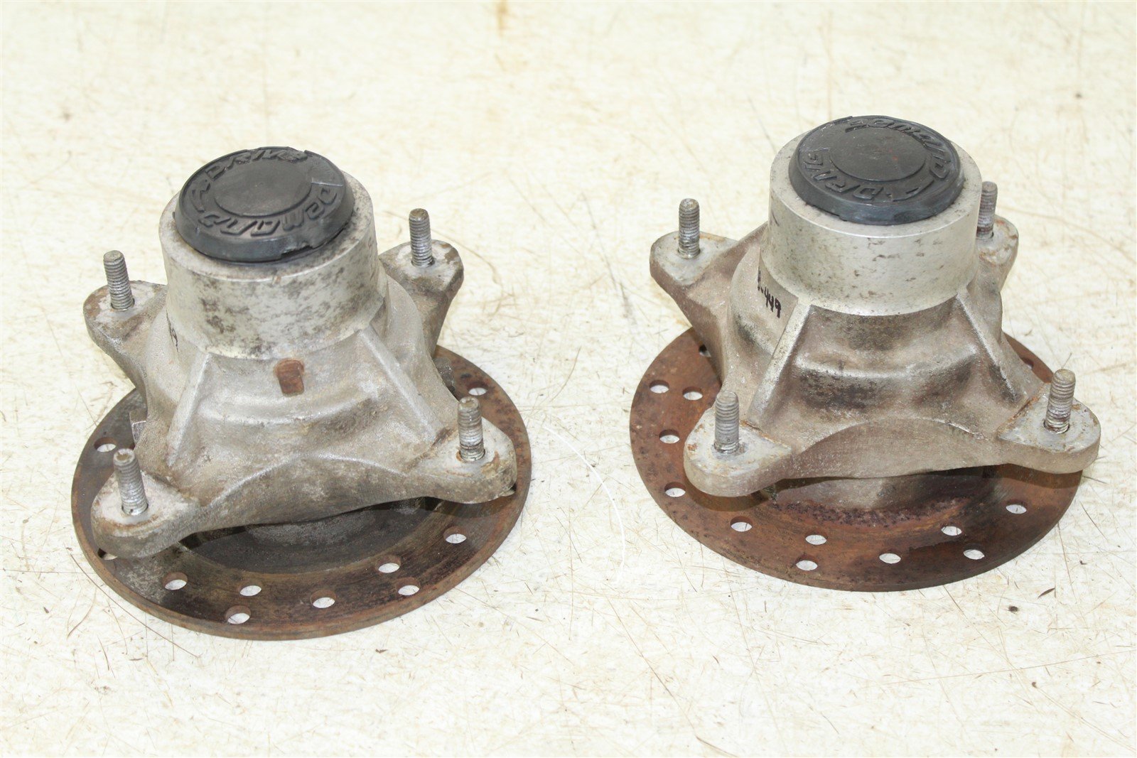 1987 Polaris Trail Boss 250 4X4 Front Hubs Brake Rotors